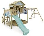Disney Quest Spielturm mit Rutsche - Magischer Outdoor Kletterturm f&uuml;r Kinder...