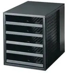 Schubladenbox Schrank-set Karma 5 Schubladen Din A4 Din C4 Kunststoff 80-100 %