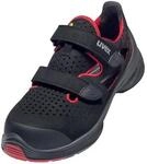 Uvex Sandalen 1 G2 S1p Schwarz Rot Weite 12 Gr&ouml;&szlig;e 42