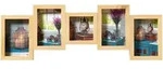 Rustic Galerier., 4x10x15 Und 1x10x10 Cm, Natur