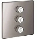 3-fach Up-ventil Grohtherm Smart Control 29127 Eckig Fms Hard Graphite