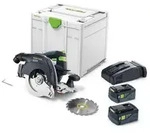 Akku-handkreiss&auml;ge Hkc 55 5,0 Ebi-plus-sca - Festool