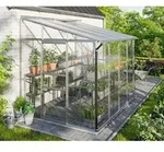Vitavia - Anlehn-gew&auml;chshaus 'ida 5200', Aluminium Eloxiert, 5,2 M2, 3 Mm Esg/6 Mm