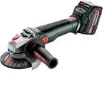 Metabo - Akku-winkelschleifer Wb 18 Lt Bl 11-125 Quick X 165 L, 18v 2x5.2ah Li-power