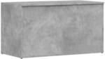 Aufbewahrungstruhe Betongrau 84x42x46 Cm Holzwerkstoff Vidaxl
