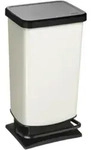 Rotho - Treteimer Paso 40l Tretm&uuml;lleimer M&uuml;lleimer 35,3 X 29,5 X 67,6 Cm