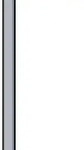 Abus - Stangenset Wintecto One Fos550,fos650 75/75cm Plastikh&uuml;lle/stahl Silber