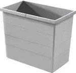 Format I-eimer 1125729 Grau 32l/b415/t224/h350