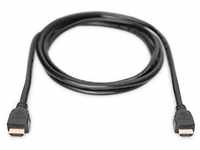 Digitus - hdmi Ultra High Speed Anschluss kabel, Typ a m/m, 1,0m, w/Ethernet, uhd 8K