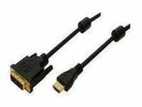 Hdmi-dvi Cable hdmi/st -dvi/st black 2m (CH0004) - Logilink