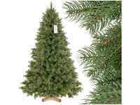 Weihnachtsbaum künstlich 150cm königsfichte Premium von Fairytrees mit...