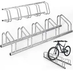 Monzana - Fahrradst&auml;nder F&uuml;r 2-6 Fahrr&auml;der 30-65 Mm Reifenbreite Rostfreier Stahl