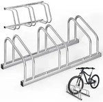 Monzana - Fahrradst&auml;nder F&uuml;r 2-6 Fahrr&auml;der 30-65 Mm Reifenbreite Rostfreier Stahl