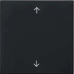 Gira Wippe 1f Pfeile System 55 Schwarz M [5389005], 5389 005