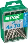 Spax - Universalschrauben 4.5 X 70 Mm Tx 20 - 20 Stk. Schrauben