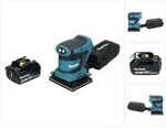 Makita Dbo 480 G1 Akku Schwingschleifer 18 V 112 X 102 Mm + 1x Akku 6,0 Ah - Ohne