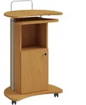 Ebuy24 - Holz Stehpult Rednerpult Rollen Komil