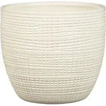 Scheurich &Uuml;bertopf Serie 866 &Oslash; 14 X 12,2 Cm Creme Blument&ouml;pfe & &Uuml;bert&ouml;pfe