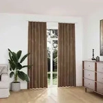 Verdunkelungsvorh&auml;nge Mit Haken 2 Stk. Samt Beige 140x225 Cm Vidaxl