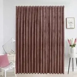 Verdunkelungsvorhang Mit Haken Samt Antik-rosa 290 X 245 Cm Vidaxl