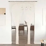 Makramee Vorhang 140&times;240 Cm Baumwolle Vidaxl