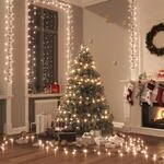 Led-lichterkette Mit 400 Leds Warmwei&szlig; 13 M Pvc Vidaxl