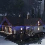 Vidaxl Led Curtain Icicle Lights 10m 400 Led Blue 8 Function