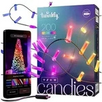 Twinkly Candies Intelligente Kerzen-weihnachtsbeleuchtung, 200 Rgb-leds, Gr&uuml;nes