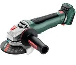 Akku-winkelschleifer Wpb 18 Lt Bl 11-125 Quick, Mit Bremse, Schnellspannmutter,