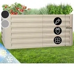 High Grow Straight Hochbeet 120x60x60cm 432l Stahl