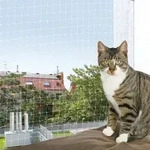 Trixie Schutznetz F&uuml;r Katzen Transparent 8x3m