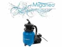 Miganeo Sandfilteranlage Dynamic 6500 Speed Clean 4,5 m³ blau