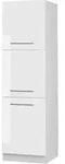 Vicco - Herdumbauschrank Fame-line, Wei&szlig; Hochglanz, 60 Cm