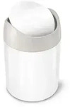 Simplehuman - M&uuml;lleimern - Tischm&uuml;lleimer Mini 1,5 L, Wei&szlig; Cw2079