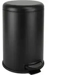 Svita T20 Treteimer 20 Liter Abfalleimer M&uuml;lleimer M&uuml;lltonne Schwarz