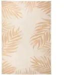 Outdoor-teppich Flachgewebe 160x230 Cm Blattmuster Vidaxl