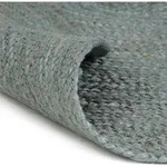Vidaxl Handmade Rug Jute Round 210 Cm Olive Green