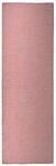 Outdoor-teppich Flachgewebe 80x250 Cm Rot Vidaxl