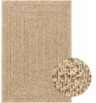 Teppich 140x200 Cm Jute-optik Innen Und Au&szlig;en Vidaxl