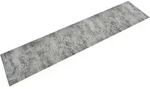 Vidaxl K&uuml;chenteppich Waschbar Beton 60x300 Cm Samt