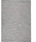 Outdoor-teppich Flachgewebe 140x200 Cm Braun Und Blau Vidaxl
