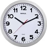 Maul - Wanduhr Step 30 X 5 Cm (d. X T) Kunststoff Silber