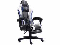 Trisens - Gaming Chair im Racing-Design mit flexiblen gepolsterten Armlehnen -