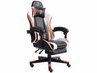Trisens - Gaming Chair im Racing-Design mit flexiblen gepolsterten Armlehnen -