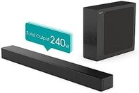 Hisense Hs2100 Lautsprecher Soundbar Schwarz 2.1 Kanal 240 W