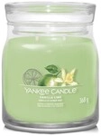 Vanille-limette &ndash; Yankee Candle Signature &ndash; Mittlere Kerze Mit Zwei Dochten...