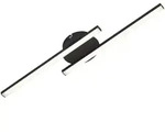 Briloner - Led Deckenleuchte Deckenlampe 2-flammig 12 W Schwarz 3000k Metall