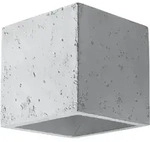 Wandlampen Quad Grau 1xg9 10cm Beton Sollux