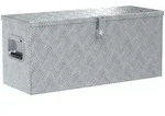 Aluminiumkiste 80&times;30&times;35 Cm Silbern - Vidaxl