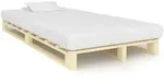 Palettenbett Massivholz Kiefer 120&times;200 Cm Vidaxl